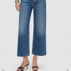 Re/Done Classic Indigo Wide-Leg Jeans